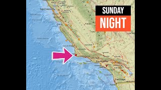 33 Earthquake Lompoc CA Incoming G2 Solar Storm tonight Sunday night 10272924 [upl. by Gelb]