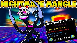 NEW CLAN PRESENT NIGHTMARE UNIT Five Nights TD [upl. by Llyrehc]