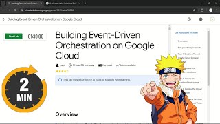 Building EventDriven Orchestration on Google Cloud  qwiklabs  coursera [upl. by Joacimah737]