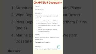 Chapter 5 Class 9 Geography Landforms of the Earth Icse Solutions AyushConnection geography [upl. by Llerret]