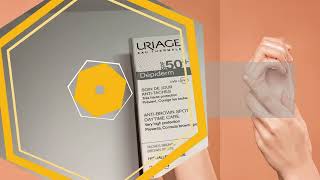 Emulsión Uriage Depiderm SPF 50  Farmatodo [upl. by Nohcim]