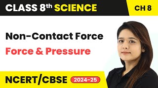 NonContact Force  Force and Pressure  Class 8 Science Chapter 8  CBSE 202425 [upl. by Elinore]