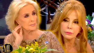 La noche de Mirtha Legrand  El tenso cruce entre Graciela Alfano y Mirtha Legrand [upl. by Mir478]