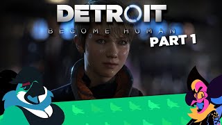 STREAMER GOES DEVIANT  Qweave  Detroit Become Human  Part 1 [upl. by Donald]