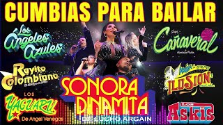 SONORA DINAMITA LOS ANGELES DE CHARLY vs LOS ANGELES AZULES  CUMBIAS MIX PARA BAILAR 2024 [upl. by Edda]