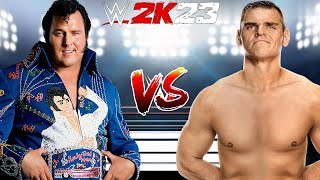 WWE 2K23 THE HONKY TONK MAN VS GUNTHER FOR THE WWE INTERCONTINENTAL CHAMPIONSHIP [upl. by Laflam471]