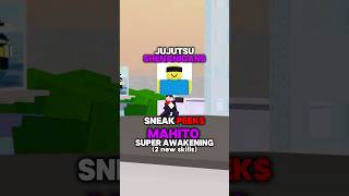 MAHITO TWO NEW SKILLS jujutsushenanigans roblox foryou shenanigans jjk jjs anime mahito [upl. by Naaitsirhc792]