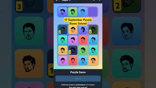 17 September Puzzle Durov Solved  Major Puzzle Durov Today majorpuzzle majorcoin shorts [upl. by Drawd]