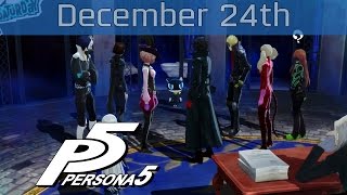 Persona 5  December 24th Saturday Mementos Palace Walkthrough HD 1080P [upl. by Eedyaj]