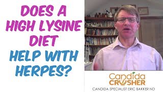 Should I Maintain A High Lysine Diet With Herpes  Ask Eric Bakker [upl. by Ailedamla]