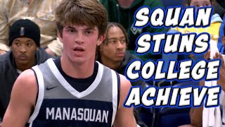 Manasquan 57 College Achieve Asbury Park 46  HS Basketball  Griffin Linstra 15 Points [upl. by Anikat]