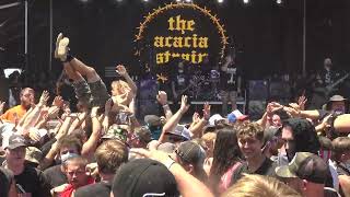 The Acacia Strain  LIVE  Crippling Poison  Inkcarceration Festival 72024  Mosh Pit  Two Step [upl. by Traver]