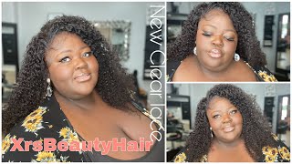 XrsBeautyHair  LACE WHERE   My Natural Hair Secret  CLEAR LACE  Water Wave Wig  Joy Amor [upl. by Yrrej]