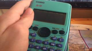 JOUER A DES JEUX SUR LA CALCULETTE CASIO FX92 2D [upl. by Sender]