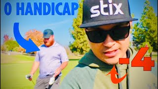 Scratch Golfer Vs 15 Handicap Golfer [upl. by Hellene]