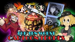 EyeofSol ft Robobuddies The Top 10 WORST Cartoon Tropes [upl. by Peltier340]