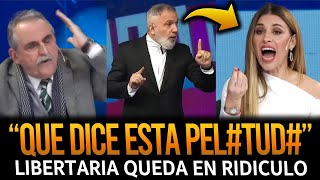 ¡LIBERTARIA BREY QUEDA en RIDICULO DICIENDO MENTIRAS en VIVO [upl. by Nogras764]