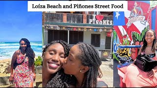 We are in Puerto Rico  A day in Loíza and Piñones  Playa Piñones Calle Loíza Street Food amp more [upl. by Cyrillus]