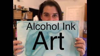 Alcohol Ink  How it works and some surprising ways to use it [upl. by Ytteb]