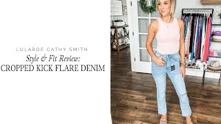 Style amp Fit Review Cropped Kick Flare Denim [upl. by Landing426]