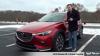 Review 2019 Mazda CX3 Grand Touring AWD [upl. by Aliakam828]