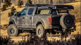 ULTIMATE Overland  Adventure BED RACK Setup For The Diamondback Cover Yakima FrontRunner [upl. by Tiphane784]