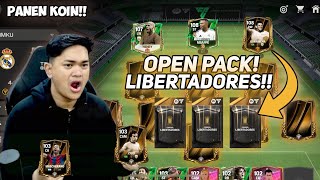 OPEN PACK LIBERTADORES TOP UP 2 JUTA DEMI ZICOGARRINCHA 103 PANEN KOIN CUYYY  EA FC MOBILE 25 [upl. by Iorgo]