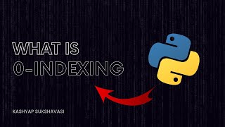 What is 0Indexing [upl. by Ranit]