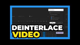 Premiere Pro CC ： How to Deinterlace Video [upl. by Paddy619]