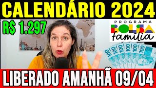 💰SAIU O CALENDÁRIO DE ABRIL DO BOLSA FAMÍLIA 2024 ANTECIPADO LULA LIBEROU R 1297 NA CONTA AMANHÃ [upl. by Marr950]