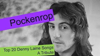 RIP Denny Laine  A Top 20 Tribute [upl. by Allicerp478]