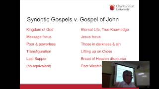 Introduction to the Synoptic Gospels [upl. by Minne]