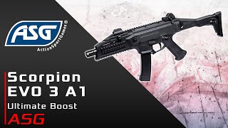 Scorpion EVO 3 A1 Ultimate Boost  ASG Présentation  Review  Airsoft FR  EN subs [upl. by Jake313]