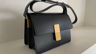 Ateliers Auguste quotGabrielquot Gold Edition in Black Review  Quiet Luxury Handbag [upl. by Annerb]