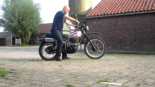 Yamaha XT500 1986 12 Volt Kick start [upl. by Acinhoj]