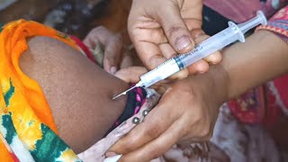 Arm injection IM Soma Ject Injection Push √√ Injection Video জন্মবিরতিকরণ ইনজেকশন 24 Ep 62 [upl. by Assylla67]