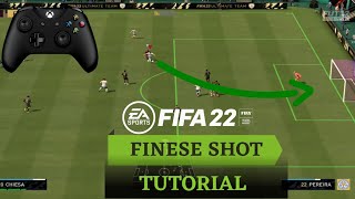 FIFA 22 FINESSE SHOT TUTORIAL [upl. by Brewer32]