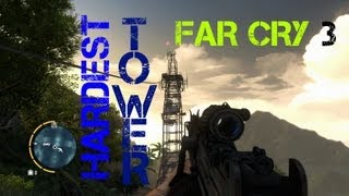 Far Cry 3  Hardest Tower Most Difficult [upl. by Eseryt]