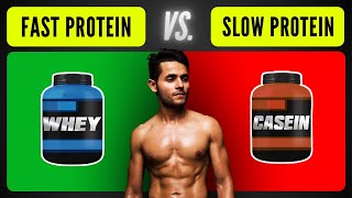 WHEY vs CASEIN Which is a BETTER Protein Powder कौनसा PROTEIN खरीदें [upl. by Eniowtna]