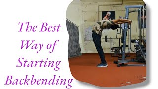 How to Start Backbending  The Best Way of Starting Backbending Practice  Yoga Practice at Home [upl. by Karia]