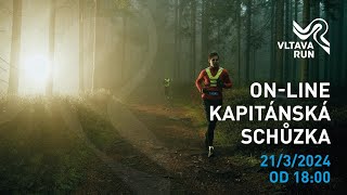 Vltava Run 2024  kapitánská schůzka [upl. by Cornia]