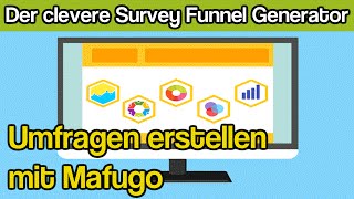 Umfragen erstellen mit Mafugo  Der Survey Funnel Creator [upl. by Narahs]