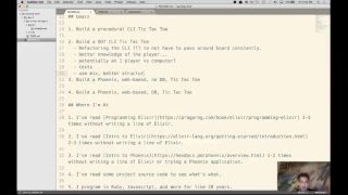 Live Learning Elixir part 1 [upl. by Tecla]