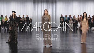 Marc Cain Fashion Show FallWinter 2024  quotBlend Boundariesquot [upl. by Adien]