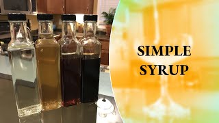 How to Make Simple Syrup  Homemade Syrups [upl. by Ain140]