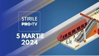 Știrile PRO TV  5 Martie 2024 [upl. by Eileek]