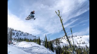 Biggest snowmobile jumps in Montana  EP 9 [upl. by Fuhrman750]