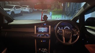 POV Low Light Driving  Innova Reborn Bensin Silver Matic  ASMR  Nyetir Mobil Di Parkiran Mall [upl. by Airres]