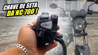 NOVA CHAVE DE SETA DA NC 700 fan 150 mix [upl. by Novy]