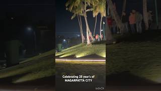 Celebrating🎊 25 years of MAGARPATTA City  Pune🎉 travelling magarpattacity puneyoutubeshorts [upl. by Charmane106]